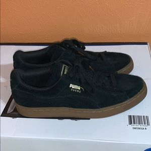 Suede Classic Gold Womens